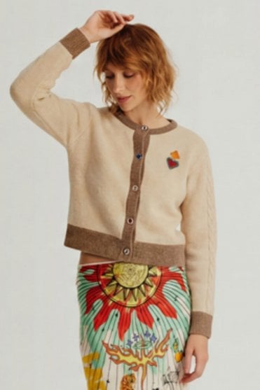 Sofi Cable Knit Cardigan