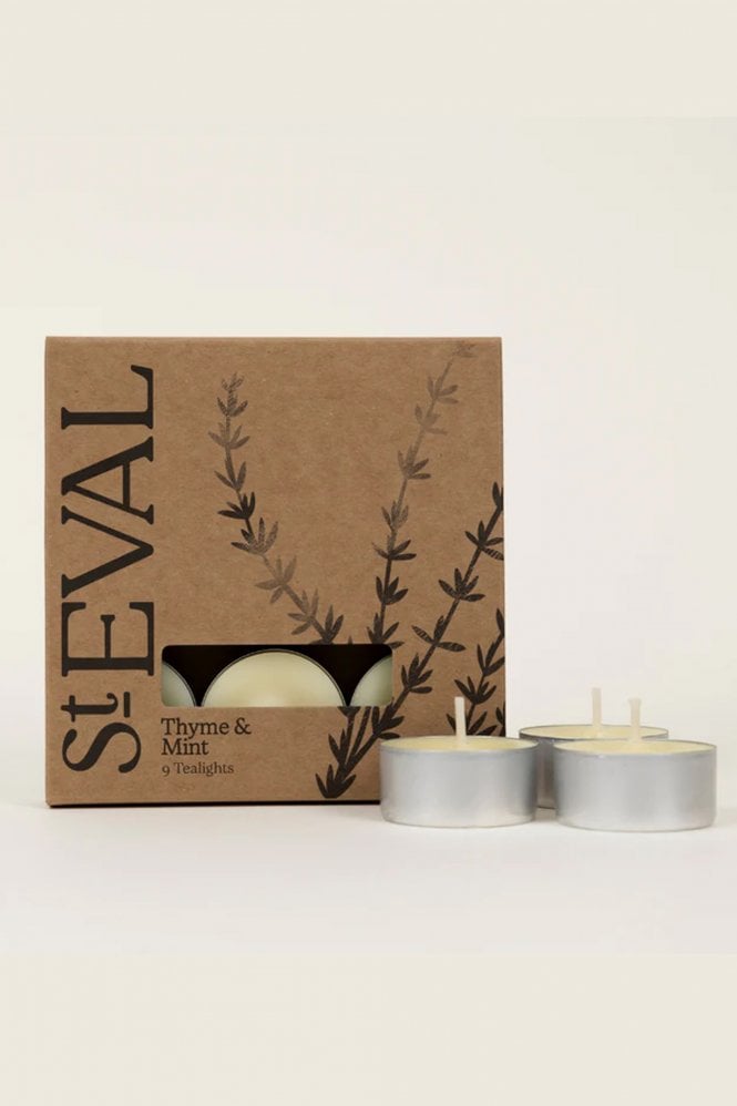 St Eval Thyme & Mint Scented Tealights