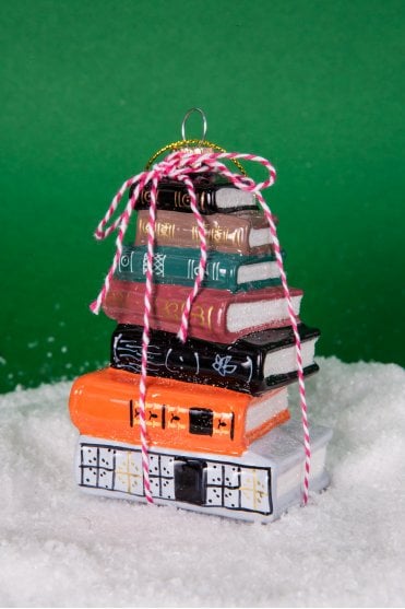 Stacked Books Hanging Decoration