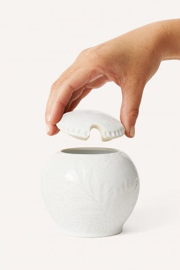 Sugar Bowl in White