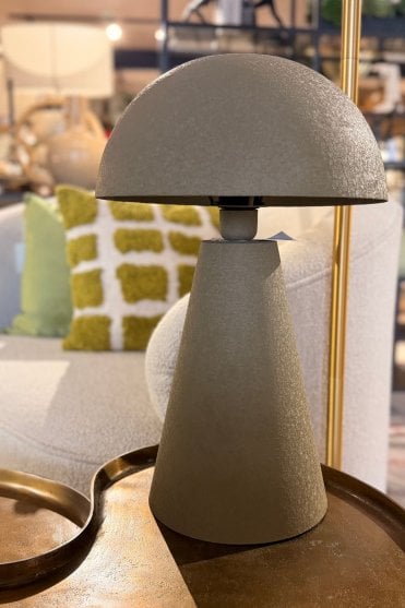 Surrina Table Lamp in Matt Olive Green