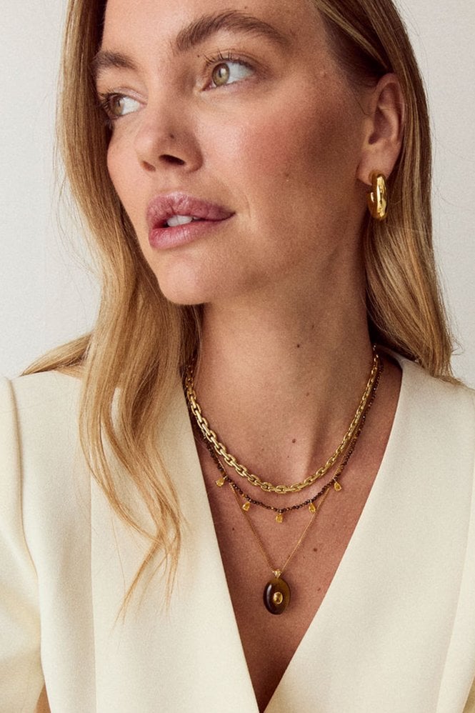 Talis Chains Florida Choker in Gold