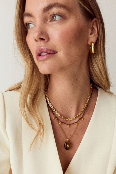 Florida Choker in Gold