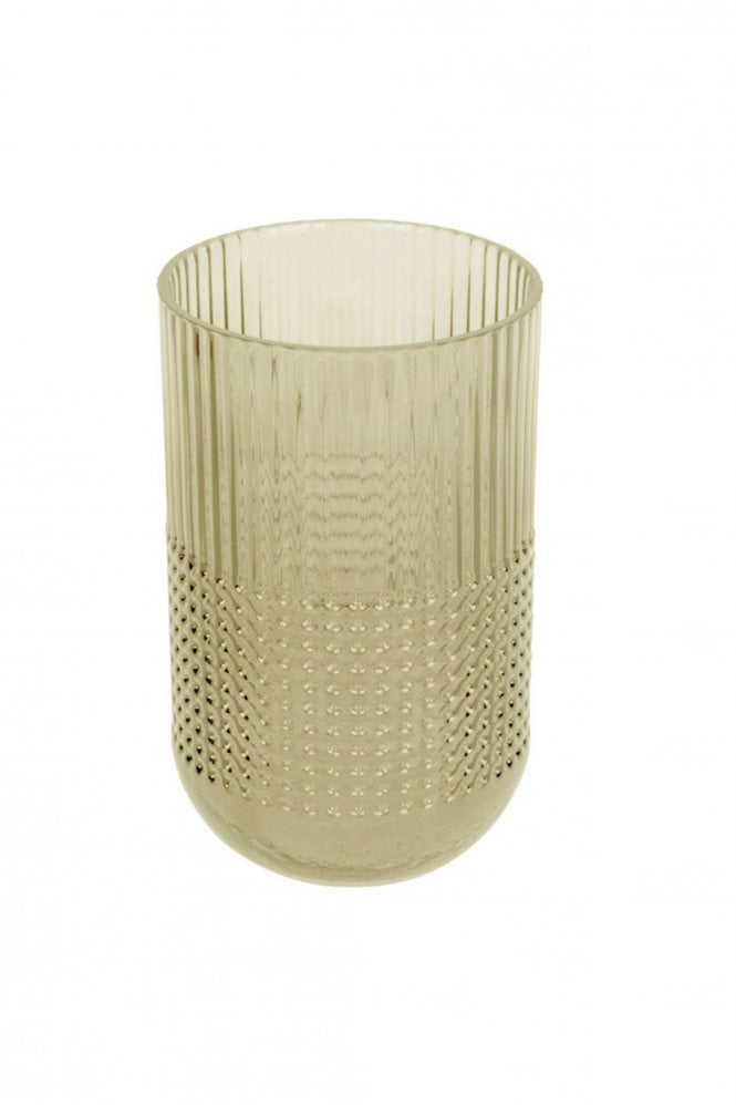 The Home Collection Attract Glass Vase Small - Moss Green