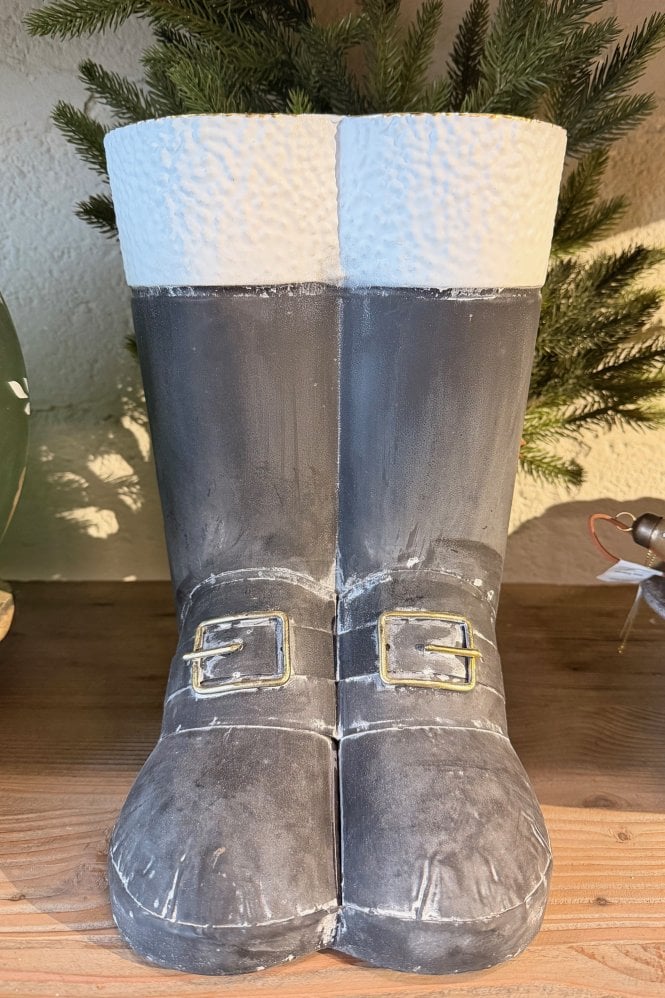 The Home Collection Buckled Santa Boots