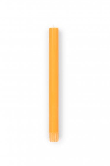 Candle in Bright Orange