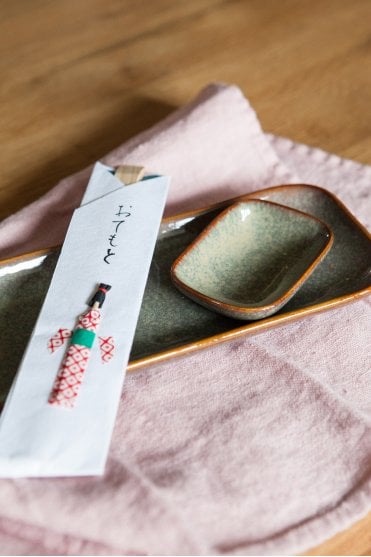 Ceramic Dip Bowl and Tray