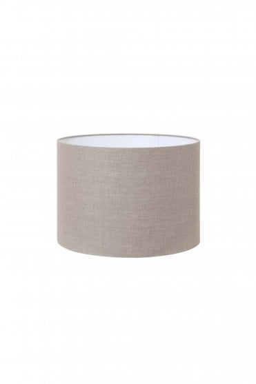 Cylinder Shade in Dark Linen