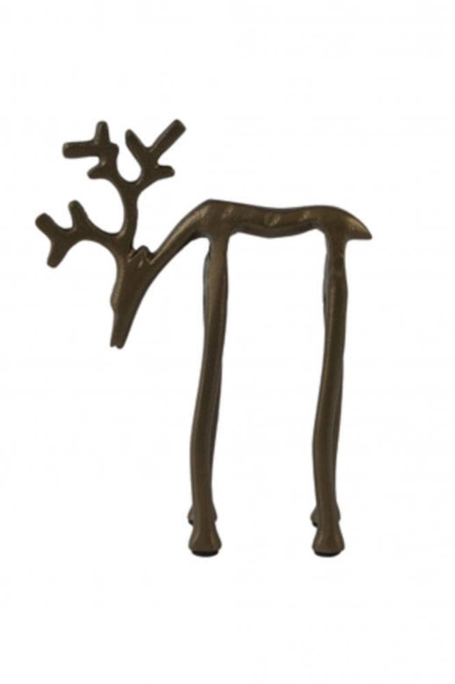 The Home Collection Deer Ornament in Brown Bronze Large