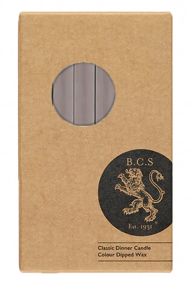 The Home Collection Dinner Candles Set of 6 in Fawn