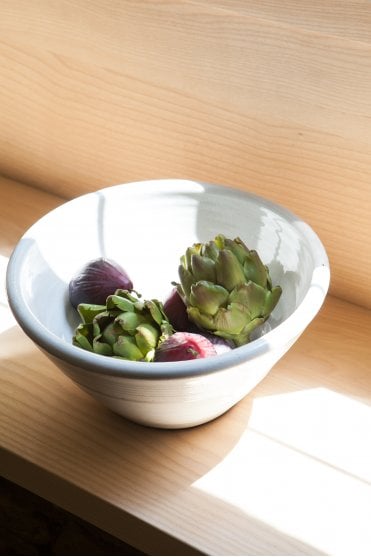 Earu Ribbed Ceramic Bowl