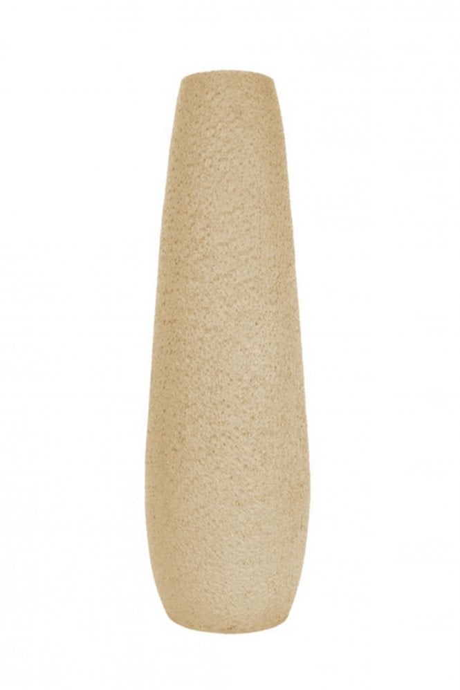 The Home Collection Elegance Vase - Sand Brown
