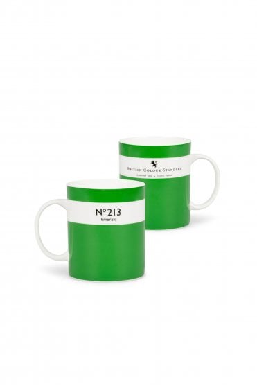Emerald Green Bone China Mug