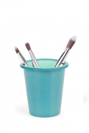 Enamel Tumbler in Petrol Blue