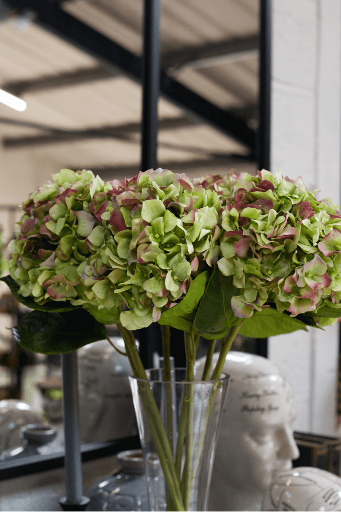 The Home Collection Hydrangea with Leaves