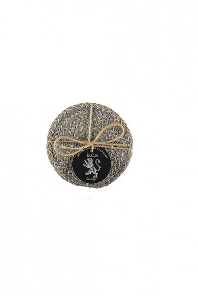 The Home Collection Jute Coasters in Gull Grey
