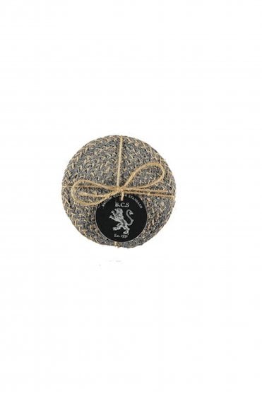 Jute Coasters in Gull Grey