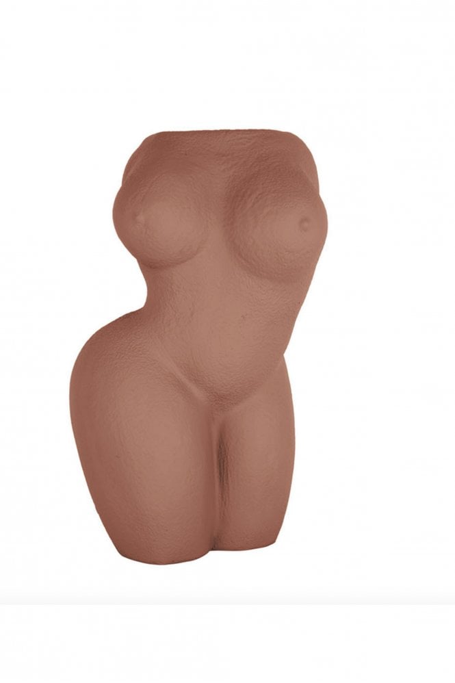 The Home Collection Lady Plant Pot - Sand Brown