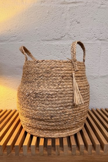 Large Tassel Basket