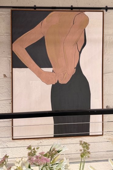 Little Black Dress Canvas