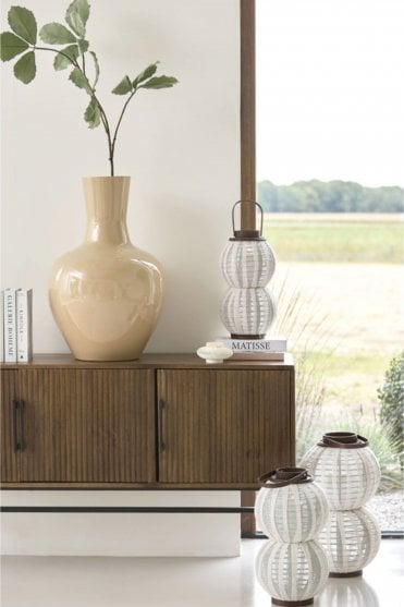 Nana Deco Vase in Shiny Sand - Large