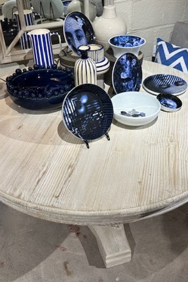 Natural Round Dining Table