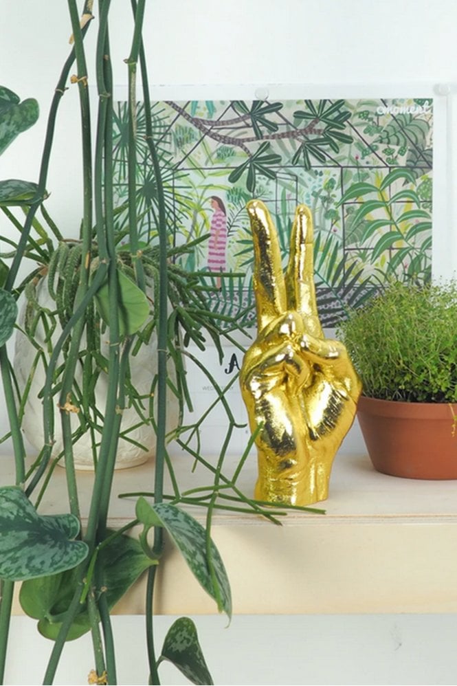 The Home Collection Peace Hand Sculpture