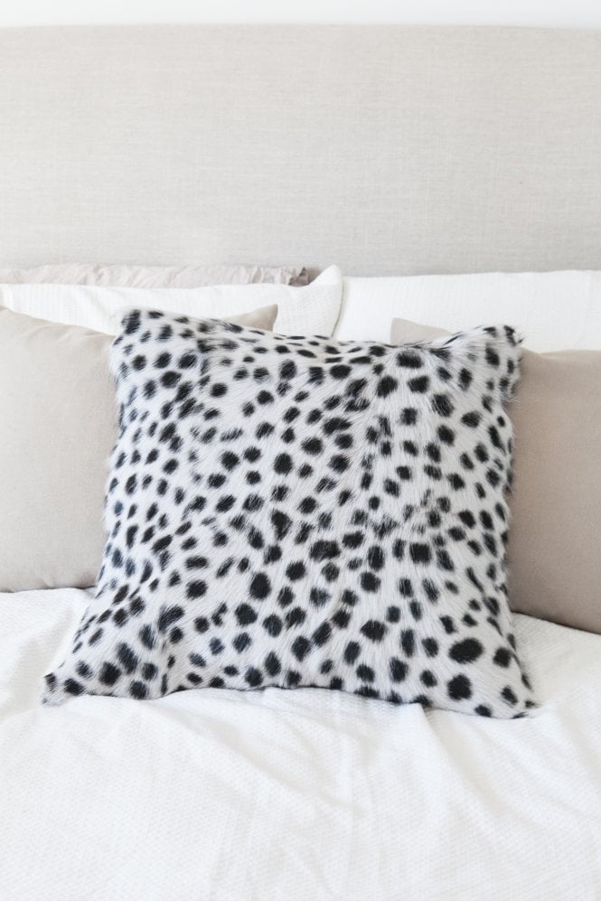 The Home Collection Spotted Kid Goat Cushion
