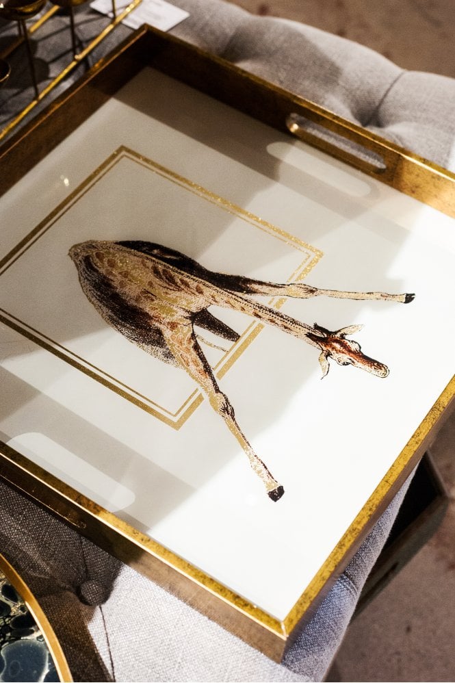 The Home Collection Square Giraffe Tray