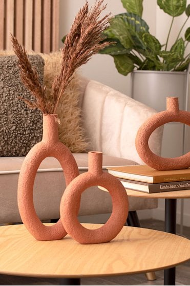 Vase Round Ring - Terracotta