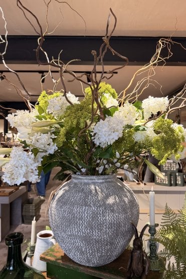 White Lilac Stem