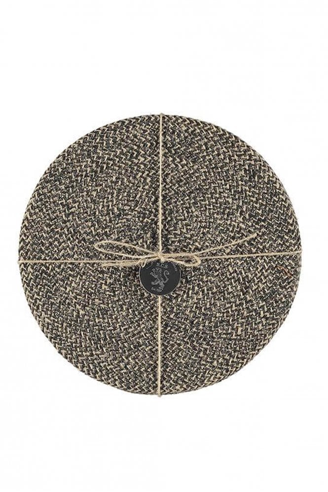 The Home Collection Woven Jute 27cms Placemats S/4