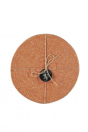 Woven Jute 27cms Placemats S/4