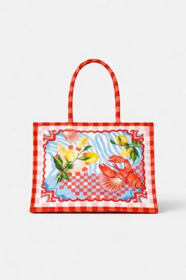 The NOIB Tote in Summer Zest