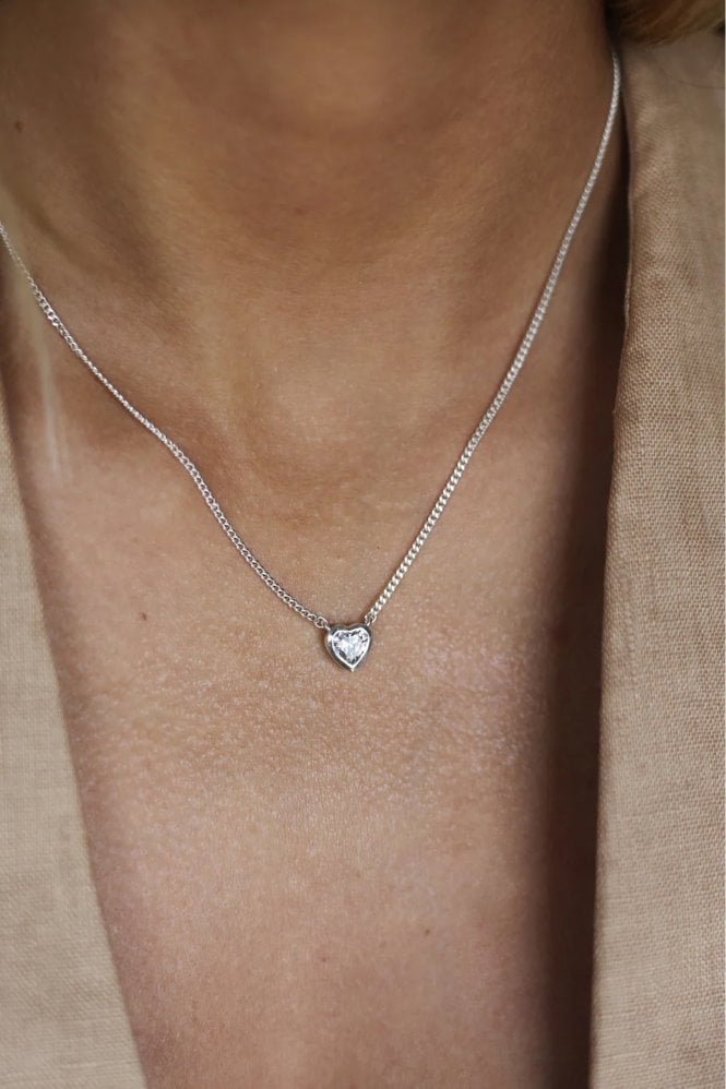Tutti & Co Cupid Necklace in Silver