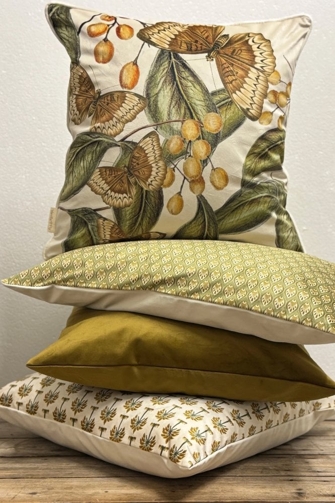 Vanilla Fly Bronze Palm Cushion 