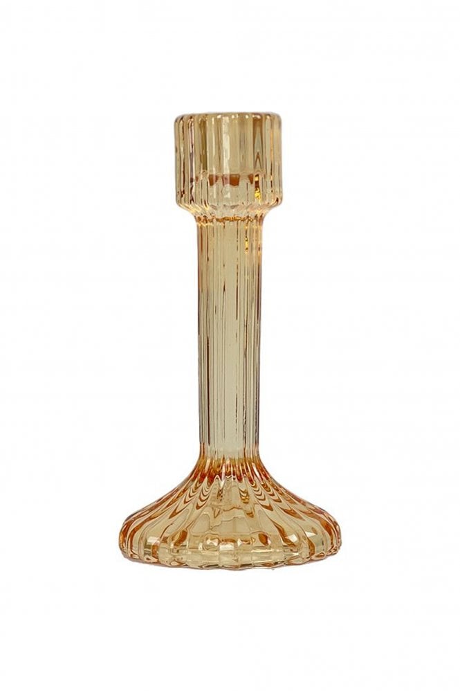 Vanilla Fly Creme Tall Candleholder 