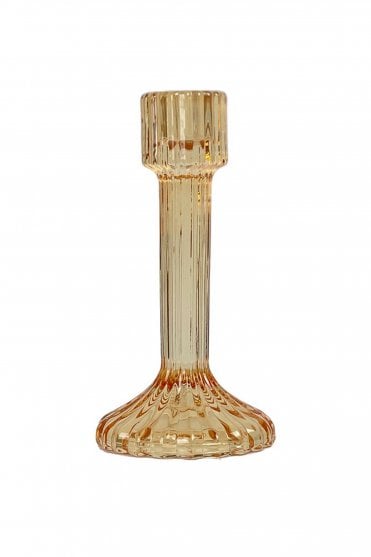 Creme Tall Candleholder 