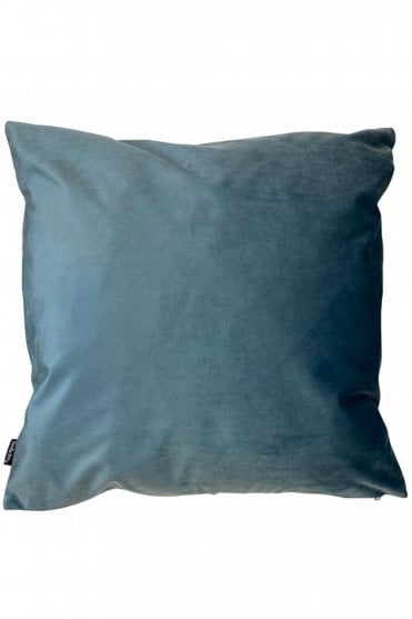 Dark Sea Velvet Cushion