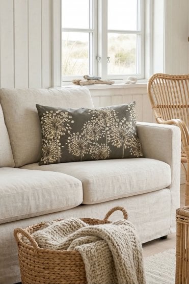 Earthleaf Velvet Cushion