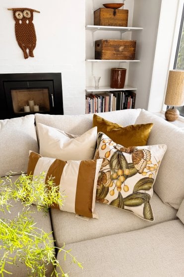 Harvest Gold Cushion 