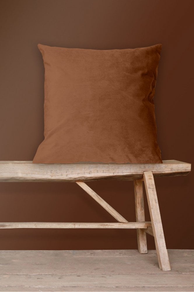 Vanilla Fly Plain Velvet Cushion Cover