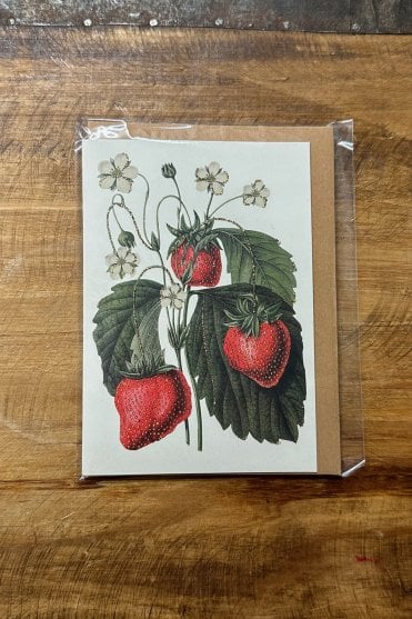 Strawberries Greeting Card
