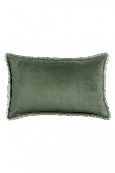 Fara Rectangle Cushion Cover in Thyme