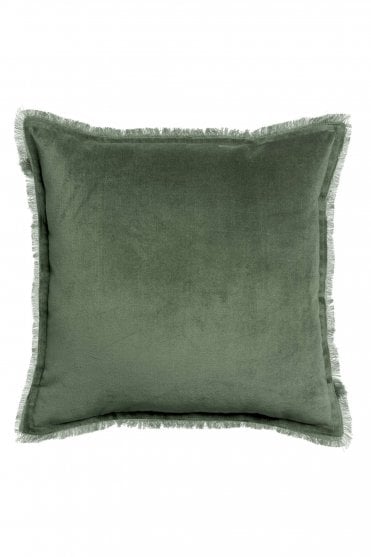 Fara Square Cushion in Thyme