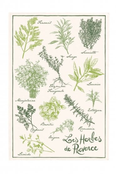 Kitchen Towel in Herbes de Provence