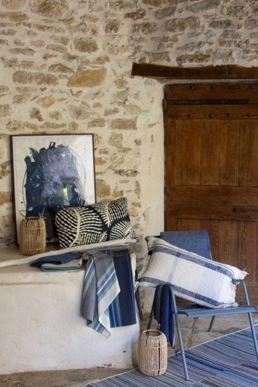 Kitchen Towel in Marine 50 x 70