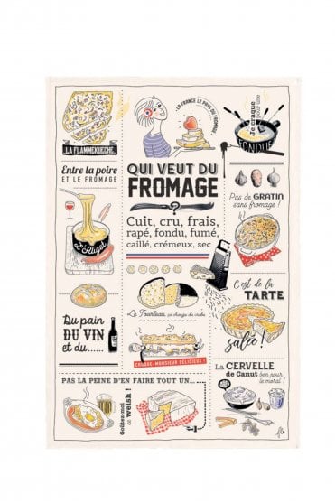 Kitchen Towel in Qui Veut Du