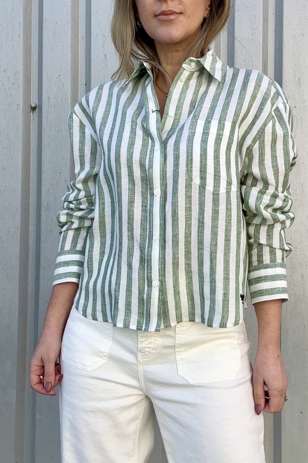 Weekend MaxMara Nolana shirt at Sue Parkinson