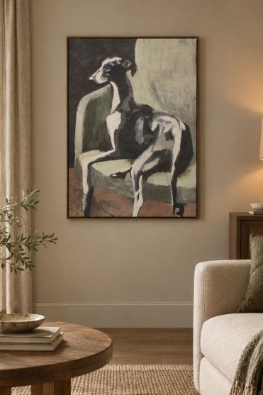 Whippet Canvas